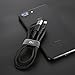 [3.3ft Black] ZMI Braided Lightning to USB A Cable, MFi Certified iPhone Charger Cable, Compatible with iPhone 8/8 Plus/X/XS/XS Max/XR/7/7 Plus/SE/6/6S[Plus], iPad/iPad Mini/iPad Air, iPod Touch