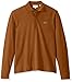 Lacoste Men's Classic Fit Long Sleeved L.12.12 Polo Shirt, Tobacco, X-Small