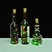 Cork Bottle Lights for Wine Bottles 3 Pack, AGPtEK 3PCS 30inch/15LED Copper Wire String Bottle Starry Fairy Light for Wine Bottles DIY, Party Decor, Wedding, Decoration, Dancing(RGB Multi-color)