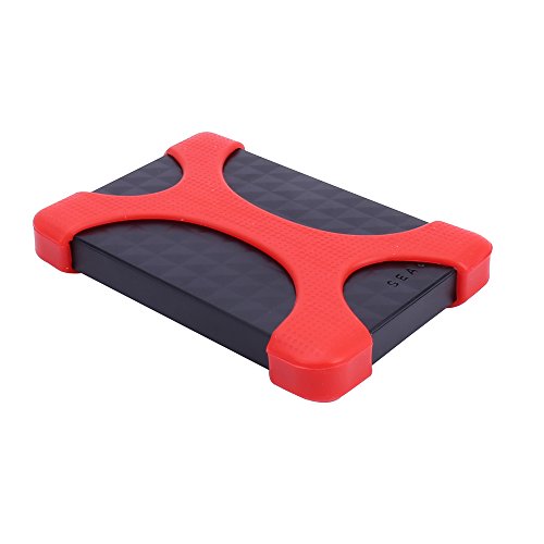 image for Soft Drop Proof Silicone External Hard Drive Case HDD Bumper for Seaga