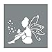 Decoart Americana Decor Stencil 8x8 Fairies, 1 Count (Pack of 1)