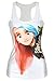 Pink Wind Womens Skeleton Skull Digital Printed Sleeveless T Shirt Vest Tank Tops (One Size, Marilyn Monroe)