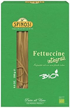Organic Fettuccine Integrali (Whole Wheat) BIO Egg Pasta by Spinosi