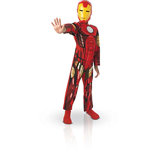 Iron Man - Avengers Assemble - Childrens Fancy Dress Costume - Medium - 116cm