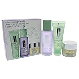 Clinique 3-step Skin Care System Dry Combination Skin Type, 3 Count