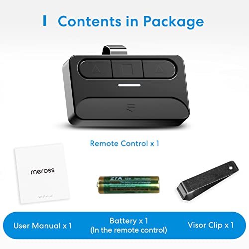 Garage Door Opener Remote, Purple Learn Button Compatible with