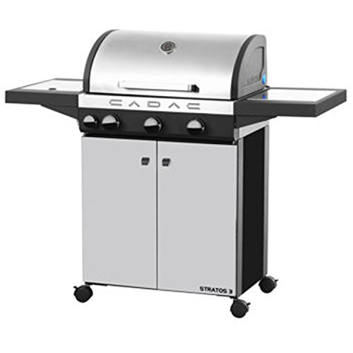 Cadac 987003301/CVR/SMKRKIT Stratos 3Burner Grill, Cover & Smoker Box Gas Barbeque Reviews