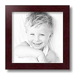 ArtToFrames 10x10 Inch Brown Picture Frame, This