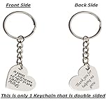 Syd & Gabi - It Takes A Big Heart To Help Shape Little Minds / Thank You For Helping Me Grow - Heart Keychain