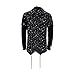 Switch Remarkable - Men's Foil Paint Splatter Bull T-Shirts - Black/Gold