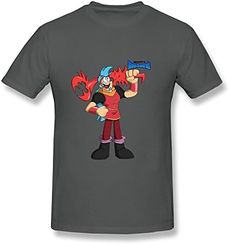 CaiTian Men's Animated Online Mighty Magiswords Prohyas T-Shirt - Occation Tshirts DeepHeather US Size XL