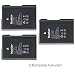 Kastar Battery (3-Pack) for Nikon EN-EL14, EN-EL14a, MH-24 work with Nikon Coolpix P7000, Coolpix P7100, Coolpix P7700, Coolpix P7800, D3100 DSLR, D3200 DSLR, D3300 DSLR, D5100 DSLR, D5200 DSLR, D5300, D5500 DSLR, Df DSLR Cameras
