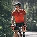 Spotti Men's Cycling Bike Jersey Short Sleeve with 3 Rear Pockets- Moisture Wicking, Breathable, Quick Dry Biking Shirt