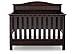 Serta Barrett 4-in-1 Convertible Baby Crib, Dark Chocolate