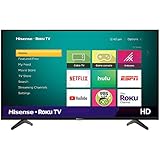 Hisense 32-Inch Class H4 Series LED Roku Smart TV with Alexa Compatibility (32H4F, 2020 Model)
