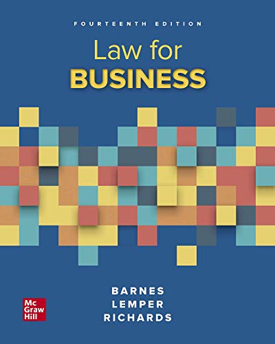 Law For Business (Looseleaf)