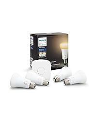 Philips Hue White Ambiance   Kit de inicio de bombilla inteligente, 530295