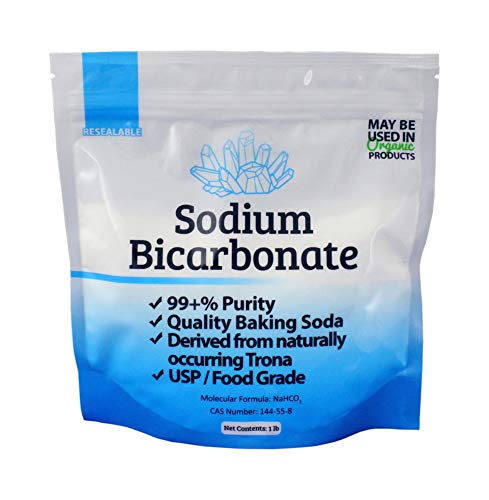 1 lb Organic Sodium Bicarbonate Baking Soda Fine Powder