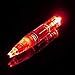 Write-Light 4 Pack LED Light Pens. Each Pen Has Its Own Color of Light: Red, Blue, Green, White. (Black Ink) For Students, Nurses, Doctors, Travel, Restaurants, Dream Journal, Night Writing Gift Idea.