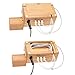 BoxThink Charging Station Apple Watch Airpods Charger Stand iphone Charging Dock Cable Management Wood Charging Station with 3 USB Ports Compatible with AirPods/Apple Watch Series3/2/1/iPhone