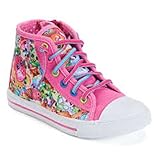 Shopkins High Top Fashion Sneakers Size 13 Zip Up