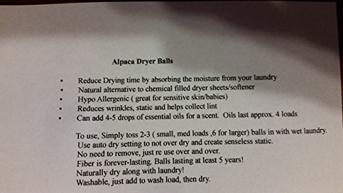 Alpaca Dryer Balls 3