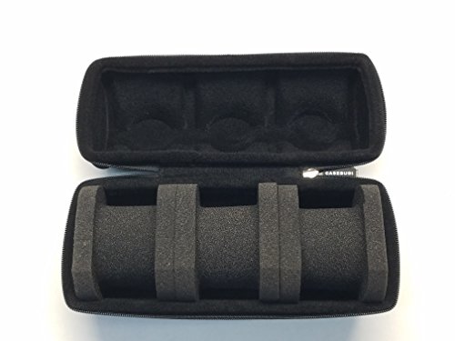 CASEBUDi-Triple-Watch-Travel-Case-Tough-Protection-Storage-Zipper-Three-Wristwatch-Ballistic-Nylon