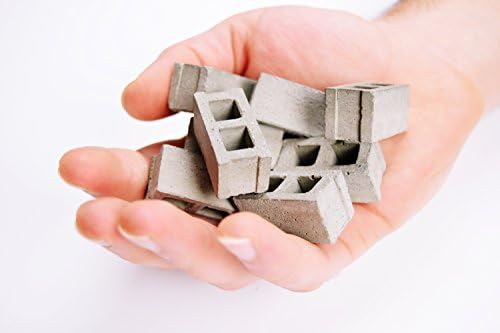 fun desk toys for office - MINI CONCRETE BLOCKS - 8pk fairy garden dollhouse