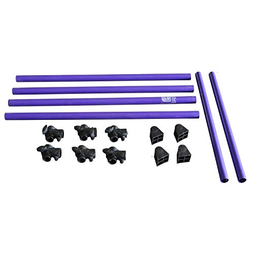Modern-Depo Portable Double Freestanding Ballet Barre for Home | Adjustable 4 FT Stretch/Dance Barre, Fitness Ballet Bar for Kids