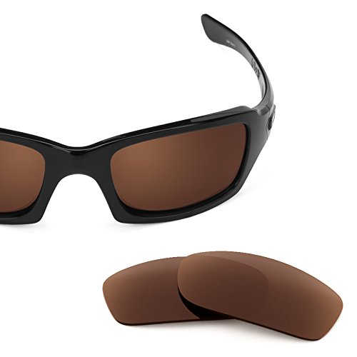 Revant Replacement Lenses for Oakley Fives Squared Polarized Bronze Brown