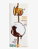 Toasted Coconut Organic Dark Chocolate 70% Cacao 3 Ounces (Case of 12)