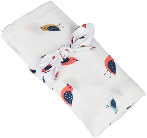 Ufraky Newborn Baby Blanket Swaddle Sleeping Bag Sleepsack Stroller Wrap Bed Sheet (Bird)
