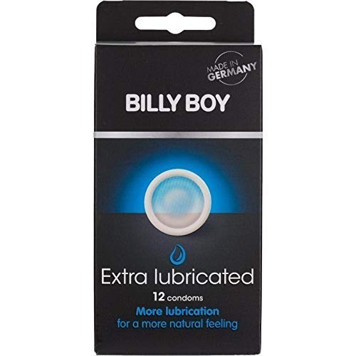 Billy Boy Condoms Extra Lubricated - transparent condoms, extra moist, extra wet (12)