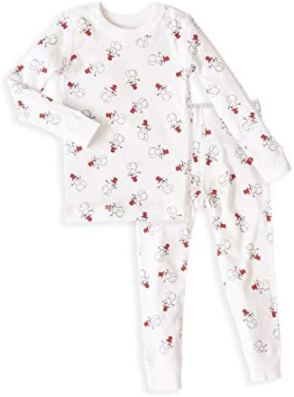 Skylar Luna Unisex Pajamas Set- 100% Organic Turkish Cotton- Unisex Long Sleeve Girls Boys Prints - GOTS Certified