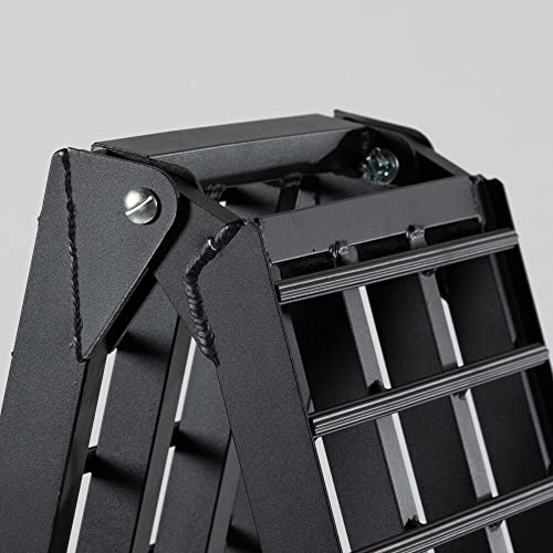 Titan Ramps 10 FT HD 4 Beam Arched UTV Loading Ramps, Pair Black