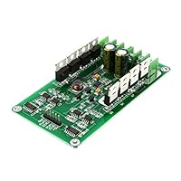 Lamijua 3V-36V Dual Motor Driver Board Module H-Bridge DC MOSFET IRF3205 15A Peak 30A Speed Controller Dual High-Power Driver