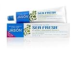 Jason Sea Fresh Antiplaque & Strengthening Toothpaste, Deep Sea Spearmint 6 oz (Pack of 2)