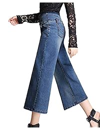 Pantalones vaqueros de cintura alta para dama