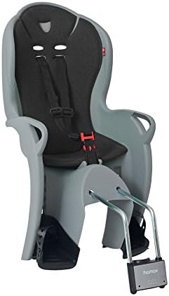 HAMAX Kiss Frame Mounted Child Bike Seat - Grey/Black