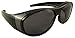 Ideal Eyewear Fit Over Sunglasses with Polarized Lenses - Wear Over Prescription Glasses - Fishing, Boating, Golf, Driving