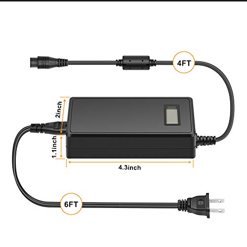 Powseed 65W Universal Laptop Charger AC Adapter Replacement for HP DELL Lenovo Toshiba IBM Acer Asus Gateway Samsung Sony Notebooks 15V 16V 18.5V 19V 19.5V 20V Power Supply Cord with 5V2A USB