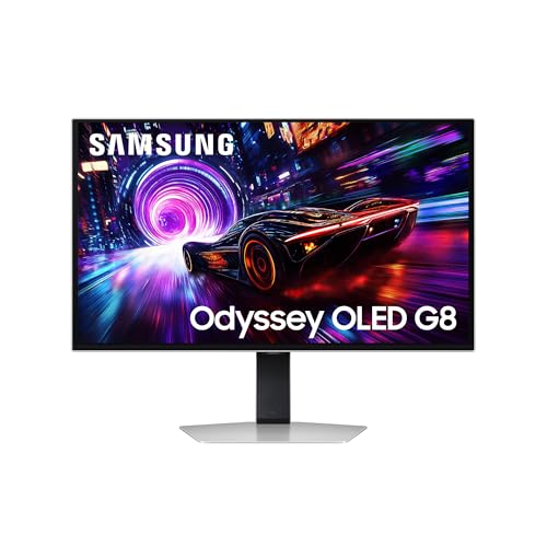 LS27FG816SUXEN, Monitor Gaming Odyssey OLED G8 G81SF de 27" 4K (3840 x 2160, 16:9, 240Hz, 0.03ms(GTG), 4K, FreeSync Premium Pro, Glare Free, VESA DisplayHDR TrueBlack 400, Plateado