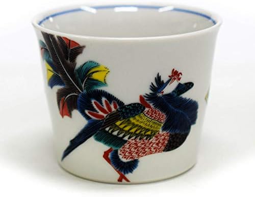 九谷焼 そば猪口 古九谷色絵鳳凰文 陶器 和食器 おしゃれ食器 日本製