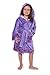 Texere Girl's Plush Terry Cloth Bathrobe (Grape Jelly, Small) Best Gifts for Girls GB0102-GPJ-S