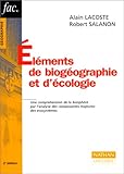 Eléments de biogéographie et d'écologie. 2e édition by 
