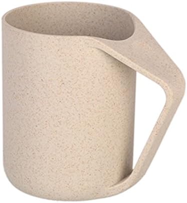 Bardland shy-02 Eco Friendly Healthy Wheat Straw PP Tumbler, Mug, Cup for Water, Coffee, Milk, Juice, Tea (400ML, BEIGE)