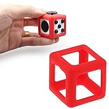 Protective Cover Case for Fidget Cube Relieves Stress & Anxiety Attention Toy (Red)