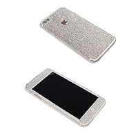 iPhone 7 Plus Bling Skin Sticker, Supstar Full Body Coverage Glitter Vinyl Decal - Dustproof, Anti-Scratch for Apple iPhone 7 Plus (Silver)