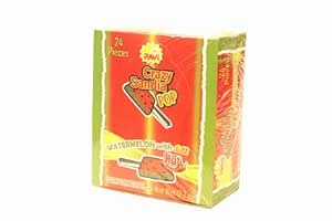 Crazy Watermelon Pop (Mexican Candy 3pack) Suckers And