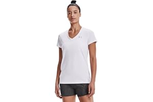 Under Armour Womens Tech V-Neck Twist Short-Sleeve T-shirtShirt